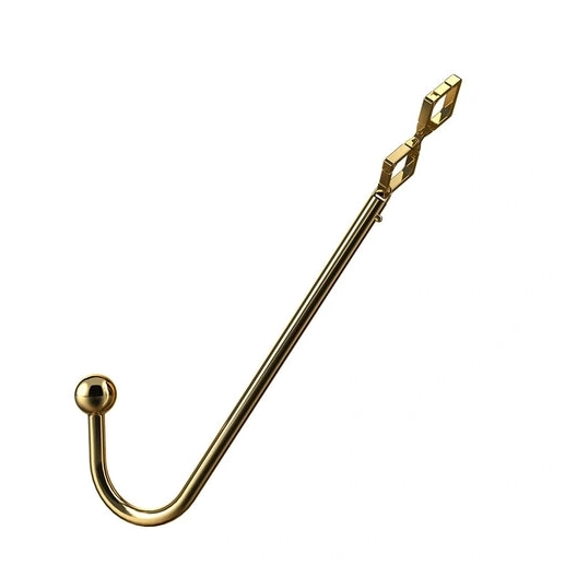 AllNight 3867 Adjustable Set LOCKINK Anal Hook Golden 1030